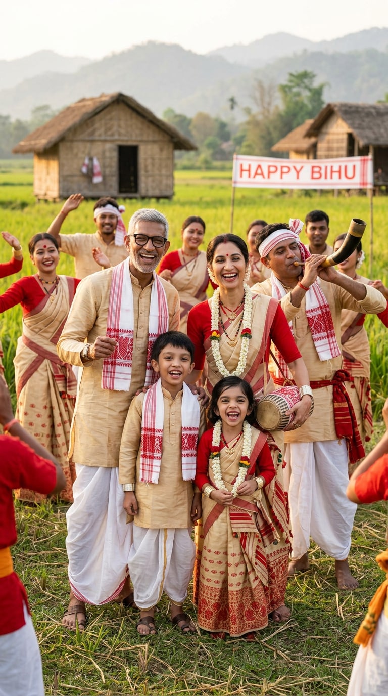 Bihu AI photo template 6