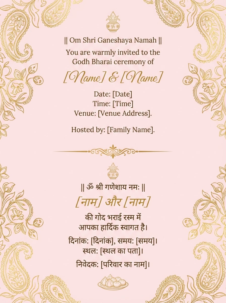 Bilingual Digital Invite