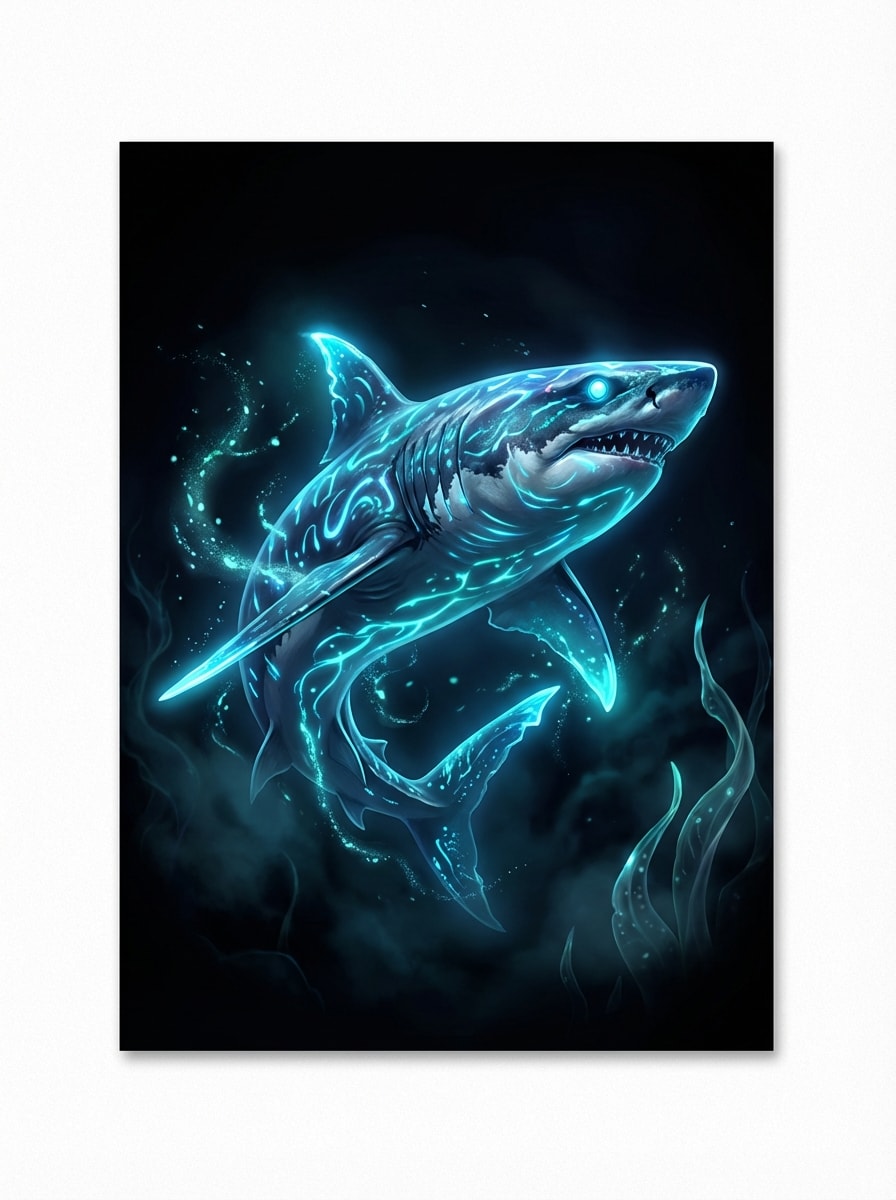 Bioluminescent Deep Sea Shark