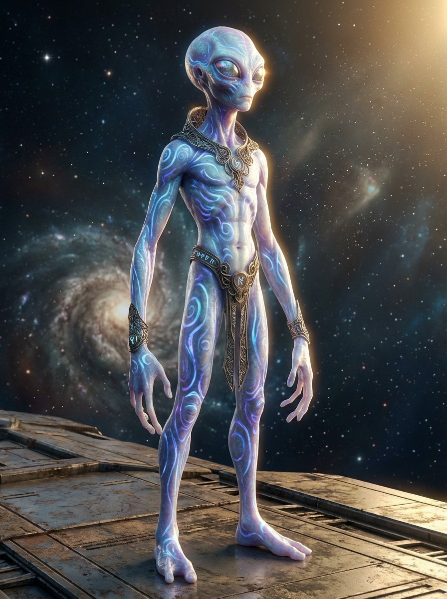 Bioluminescent Space Nomad