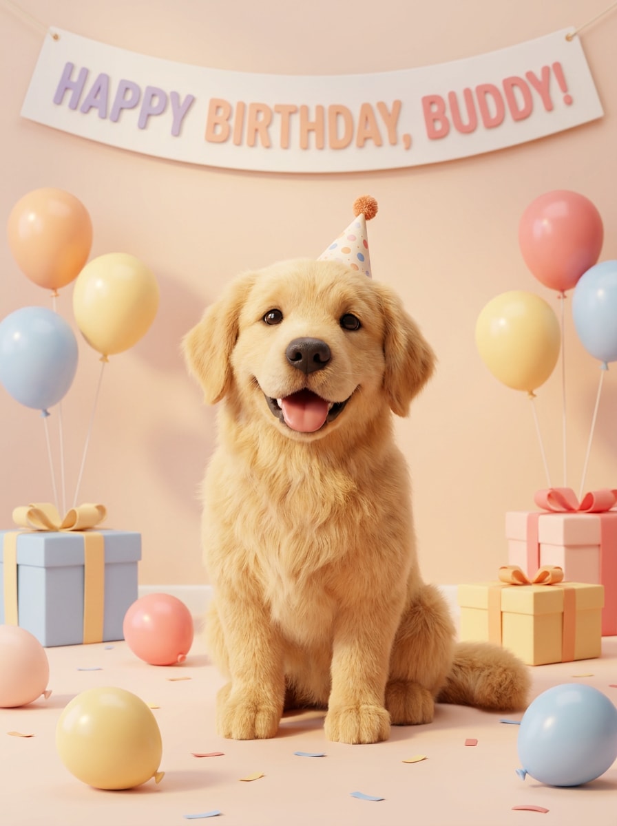 Birthday Character Portrait
