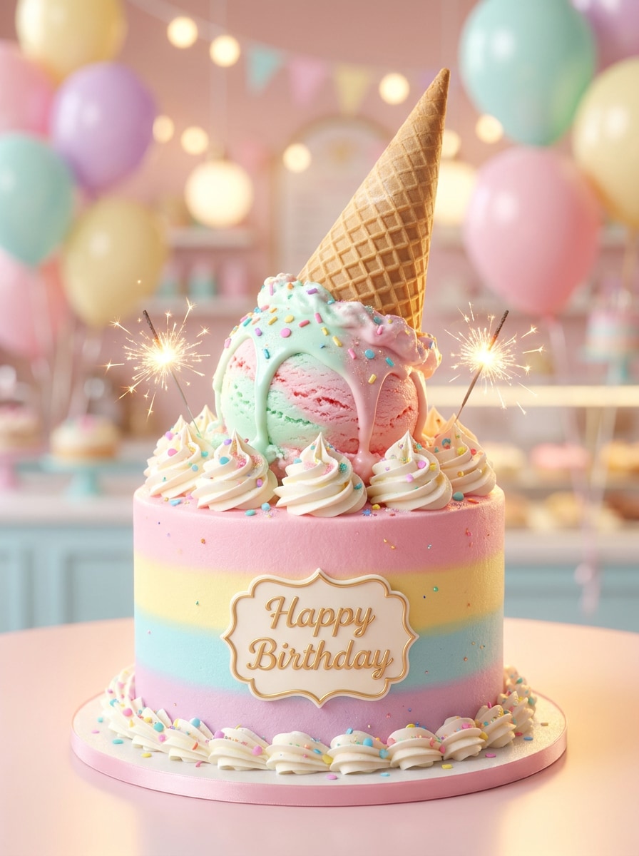 Birthday Dessert Glow-Up