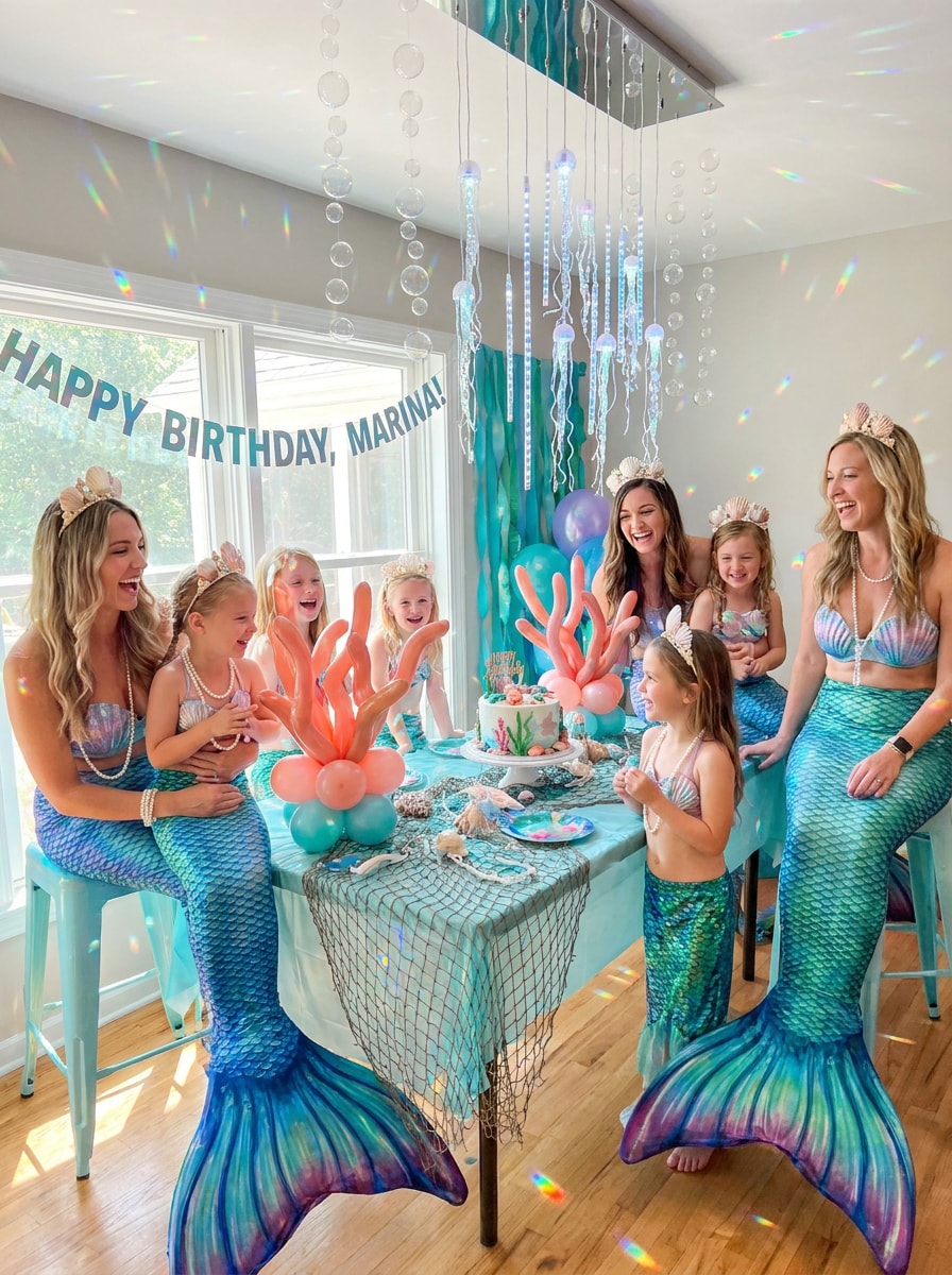 Birthday Party Mermaid Theme