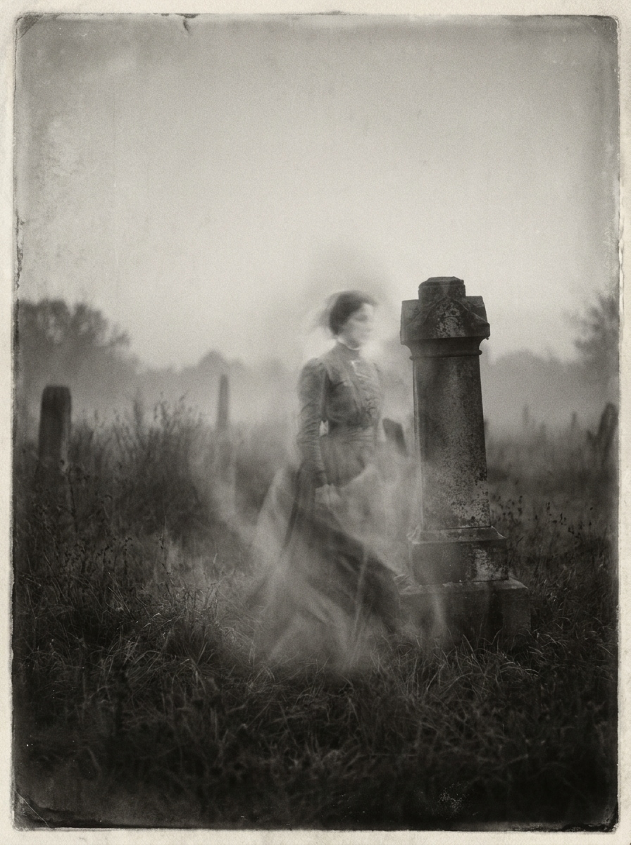 Black and White Apparition