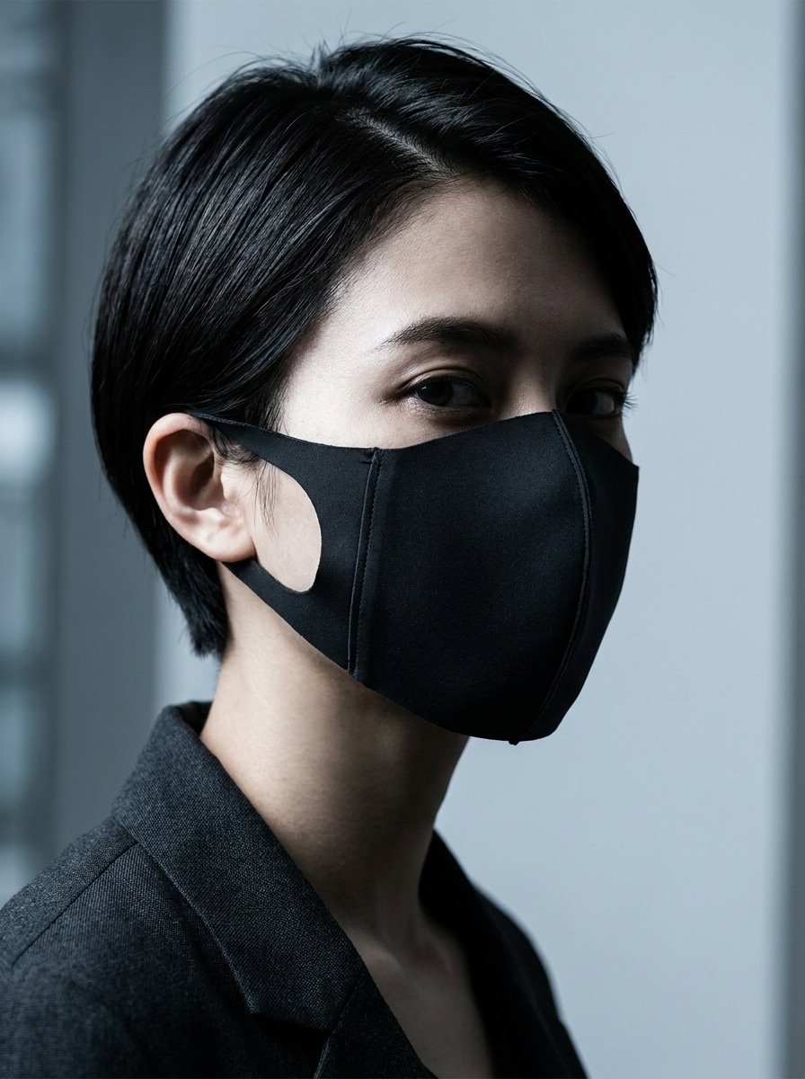 Black Fashion Mask