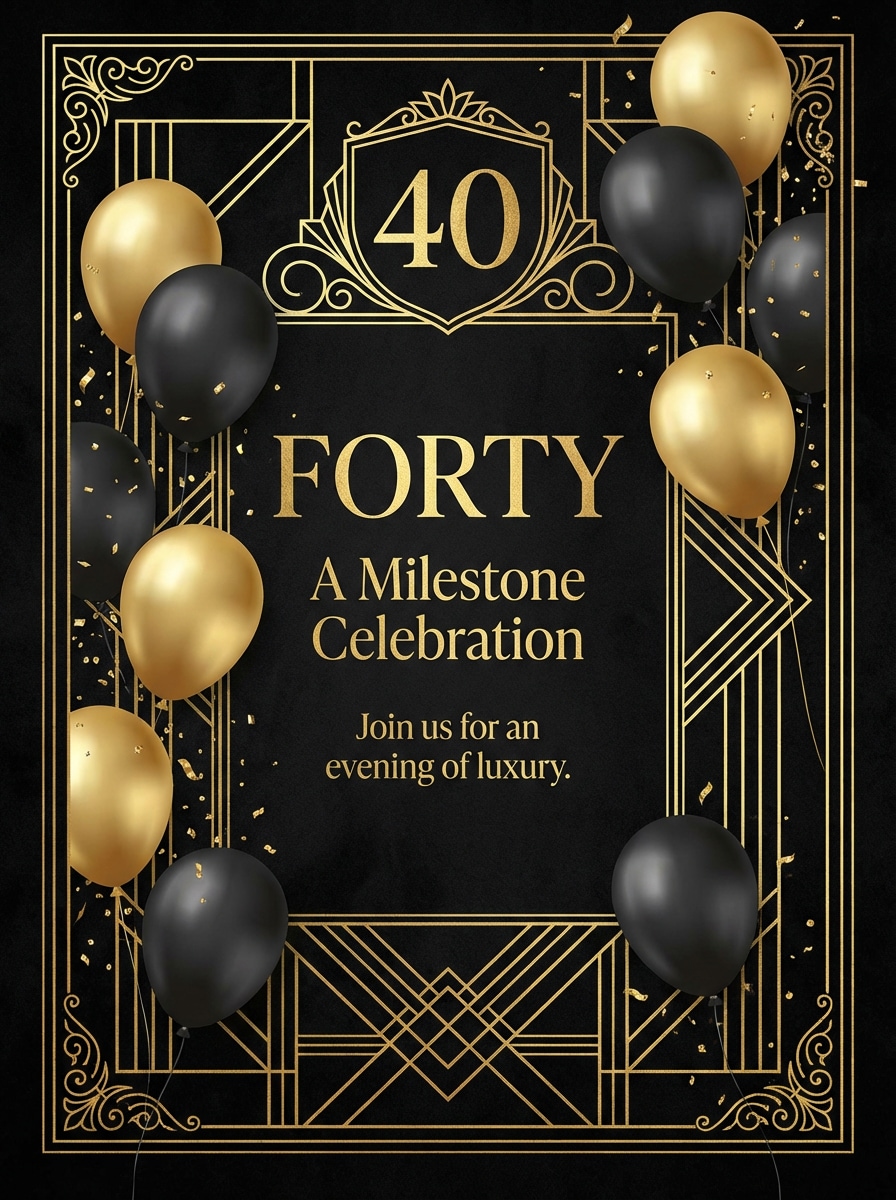 Black and Gold Luxury