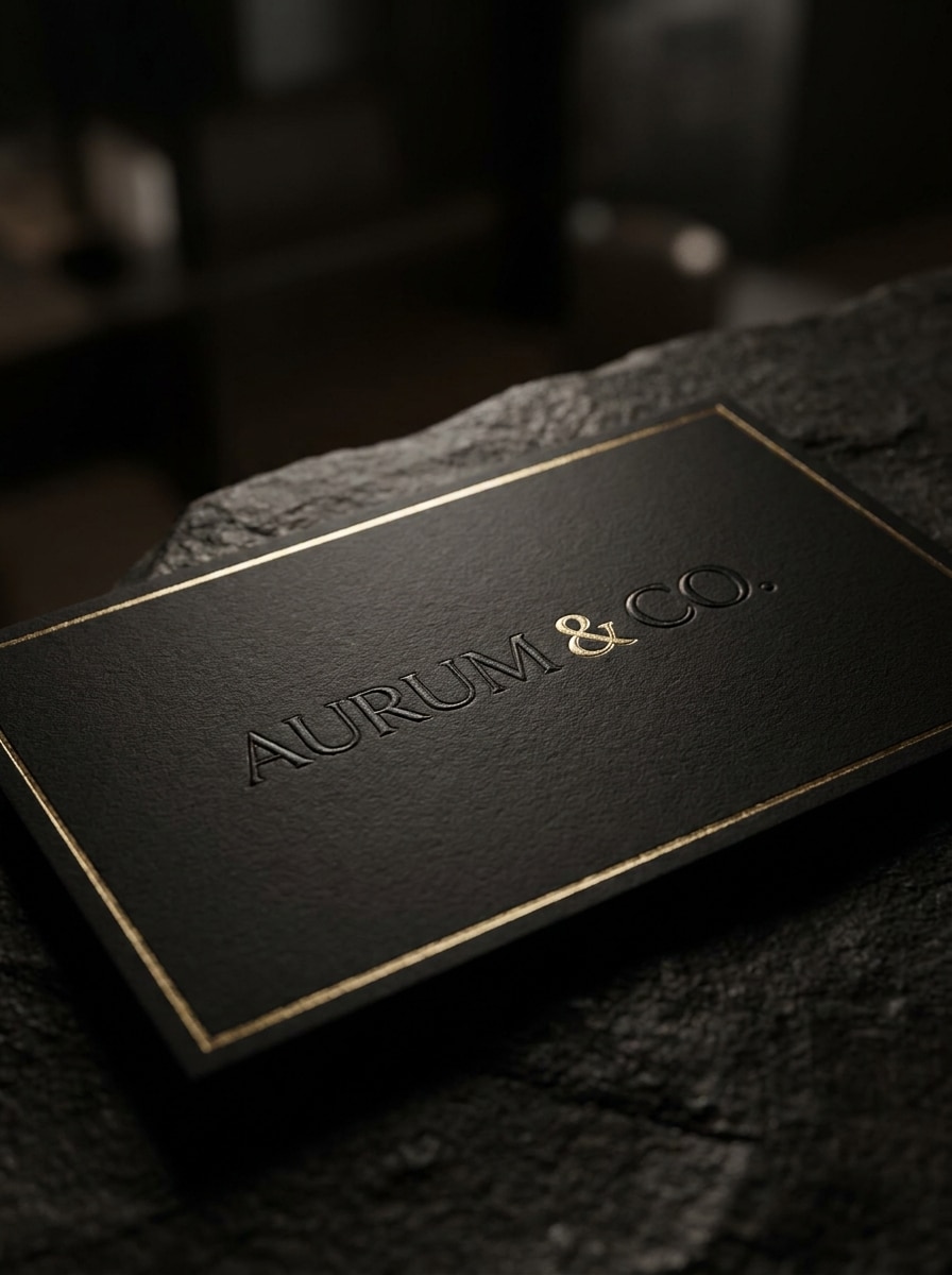 Black Luxury Card
