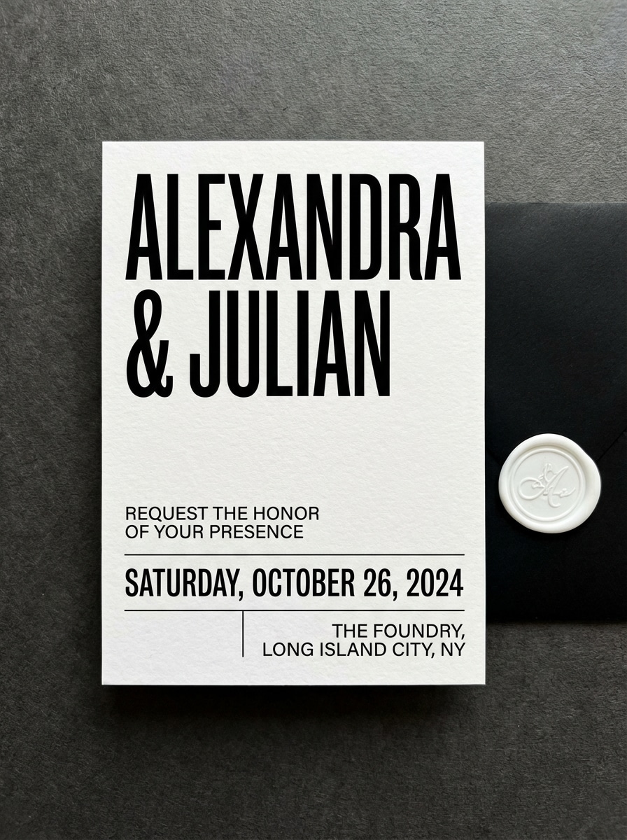 Black and White Editorial