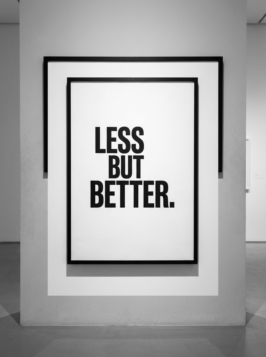 Black and White Modern Type