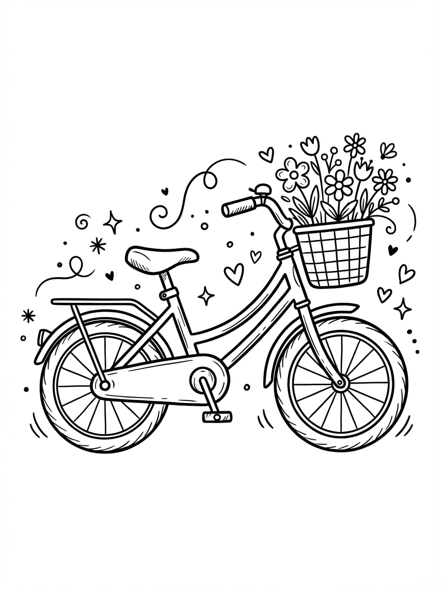 Black and White Sketch Doodle