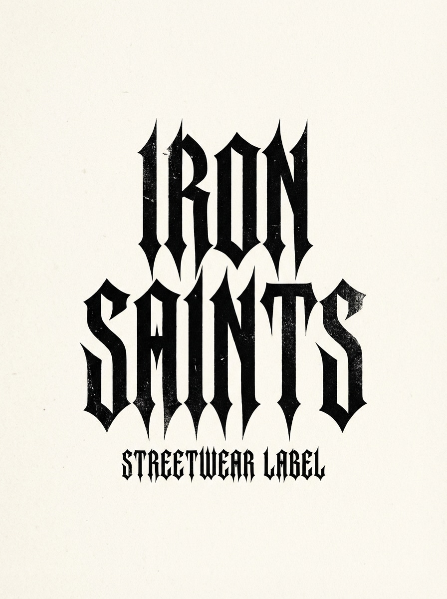 Blackletter Streetwear Logo