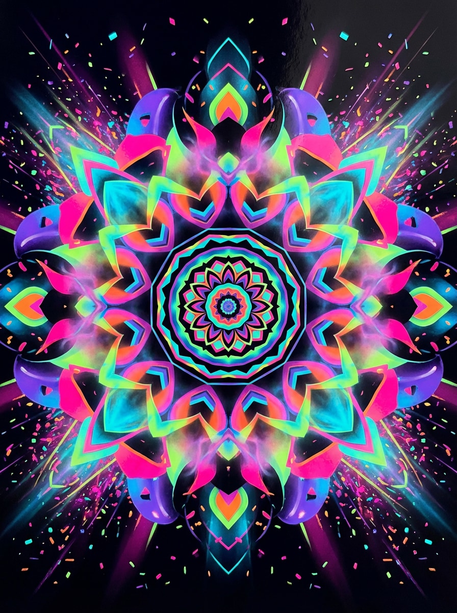 Blacklight Festival Poster