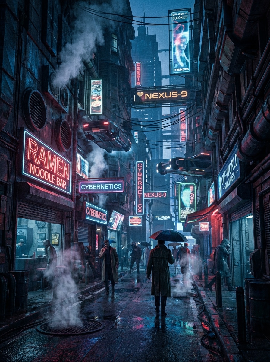 Blade Runner Alley City