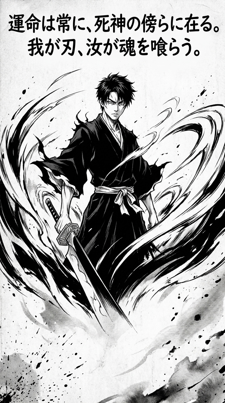 巻頭ポエム風BLEACH画像