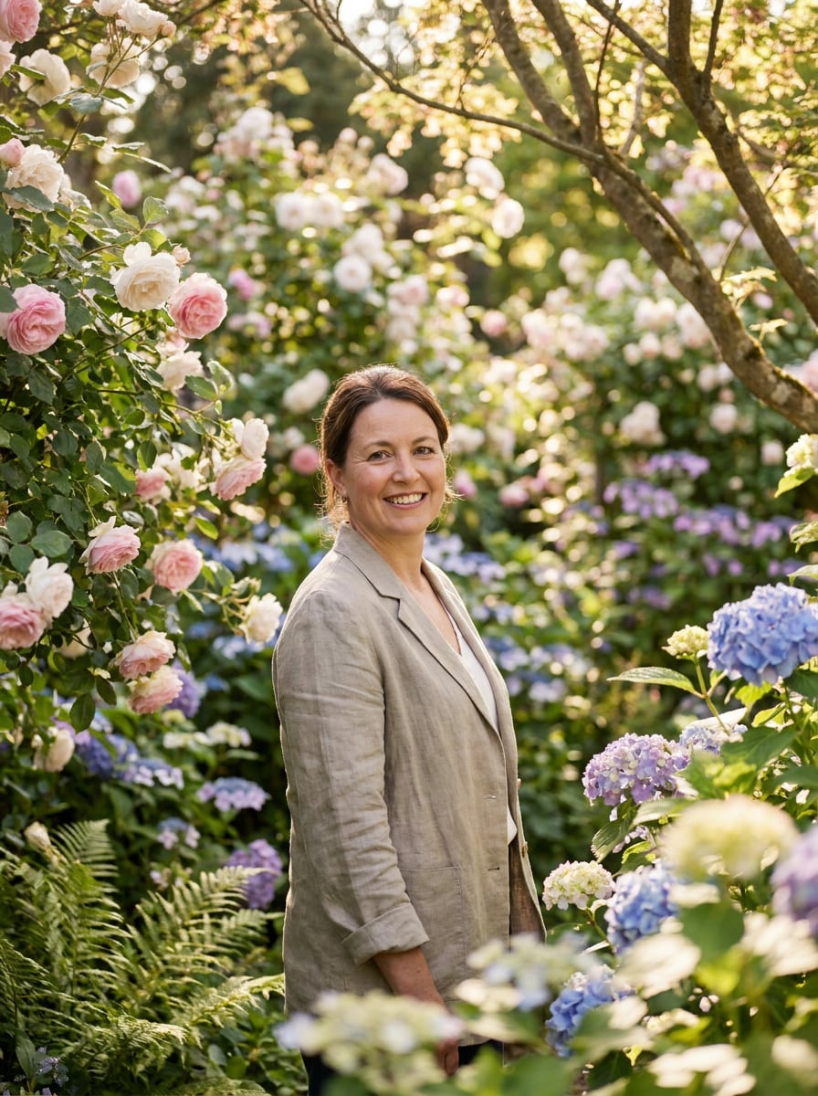 Blooming Garden Background