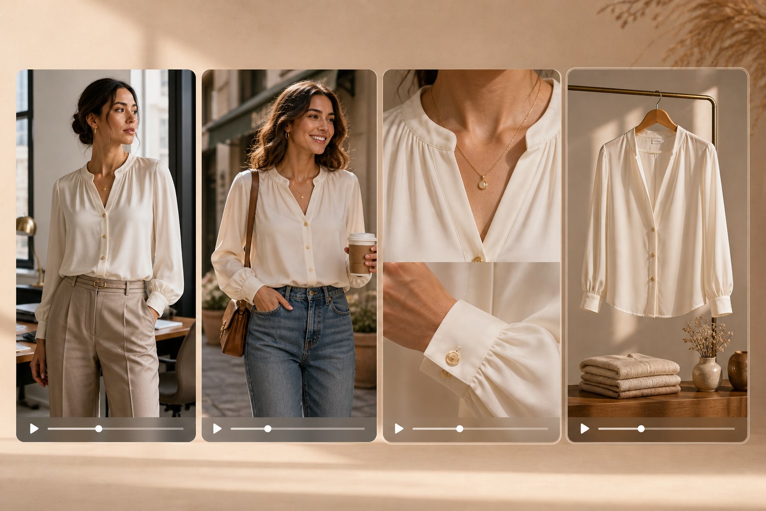 Blouse video style options