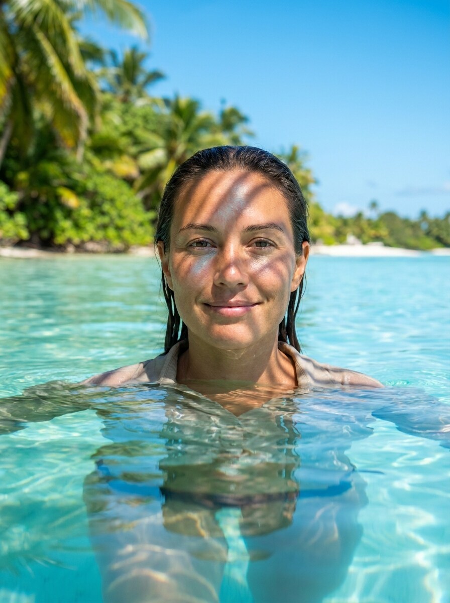 Blue Lagoon Photo Effect