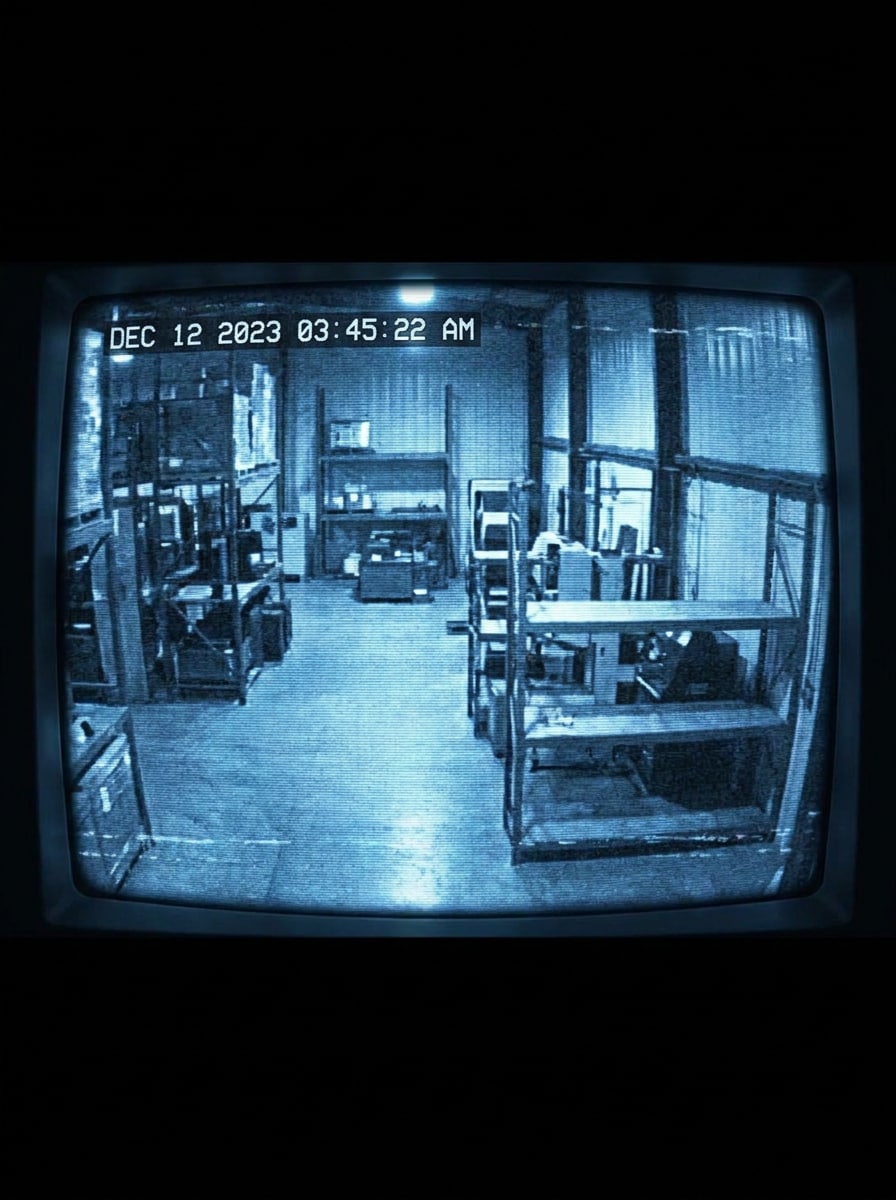 Blue Monitor CRT
