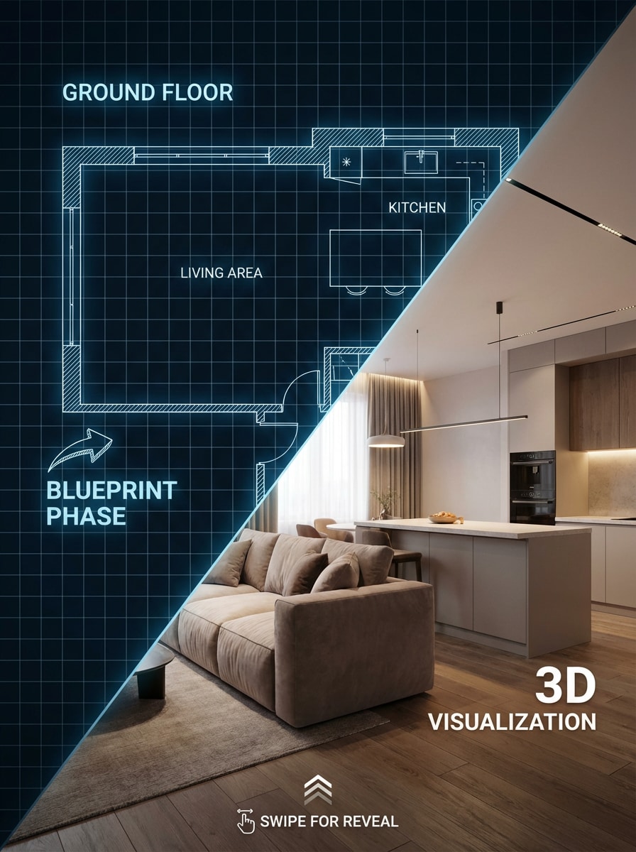 Blueprint to Render Transition
