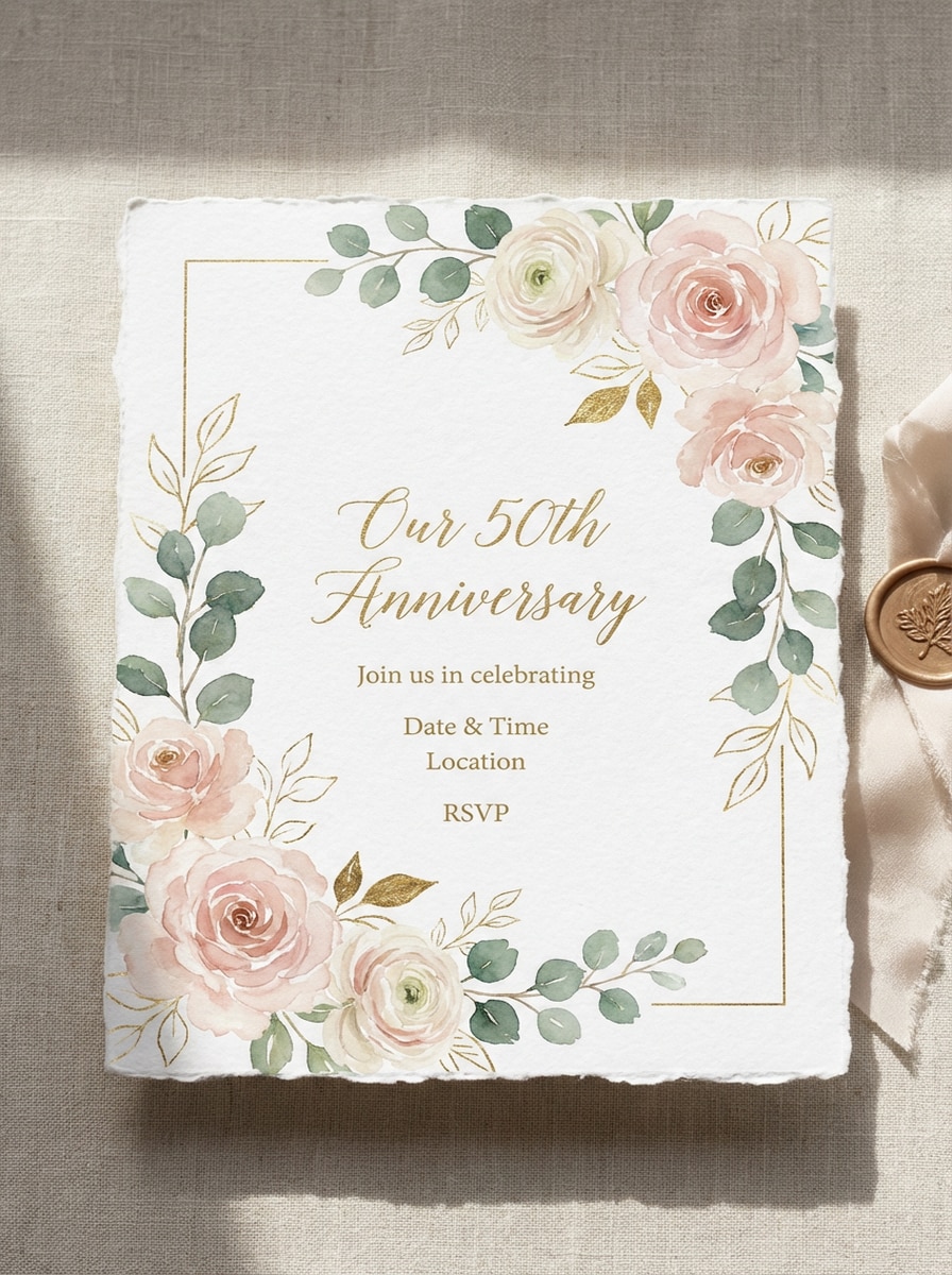 Blush Watercolor Floral