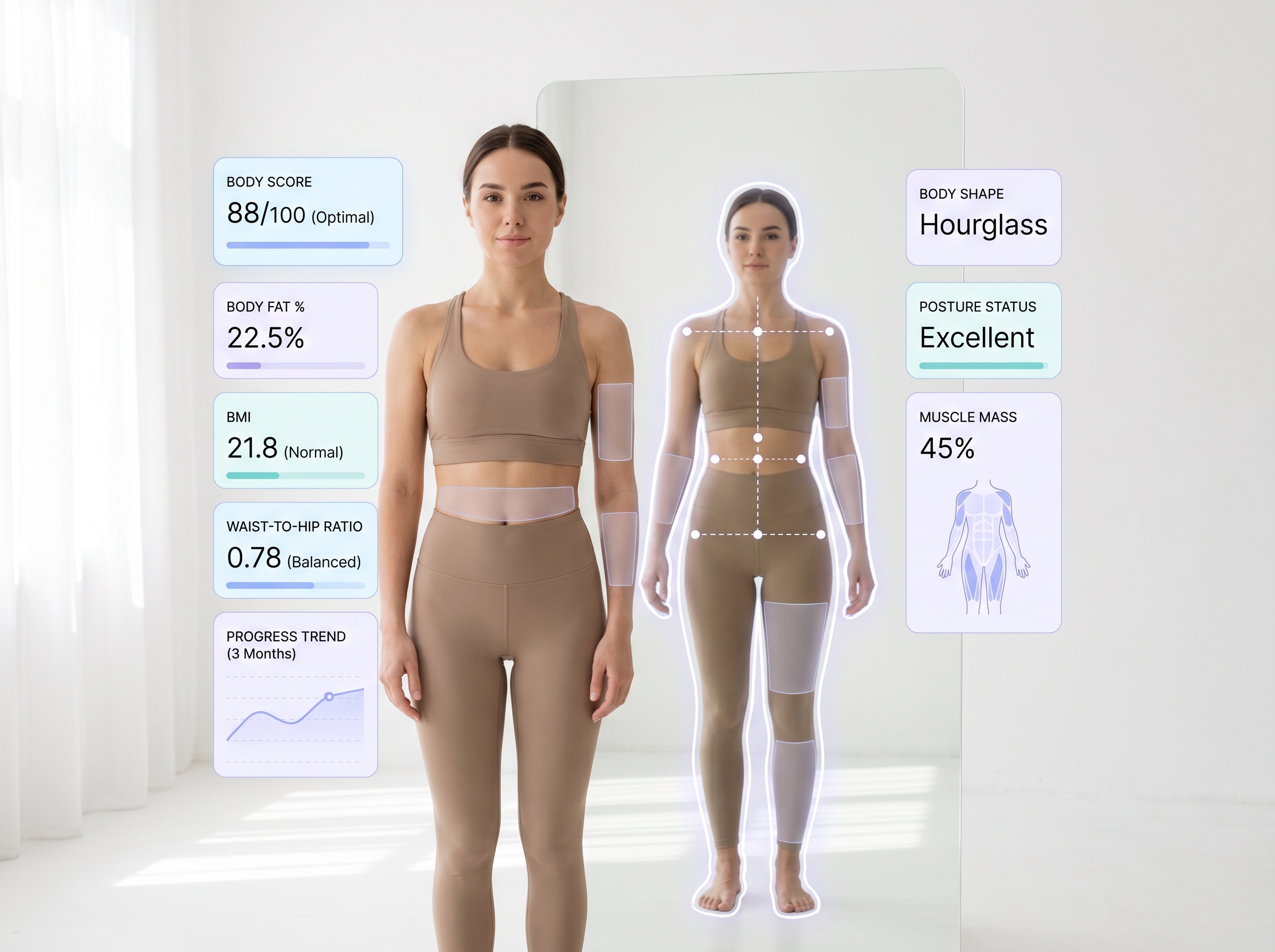 Body Analysis Ai female result
