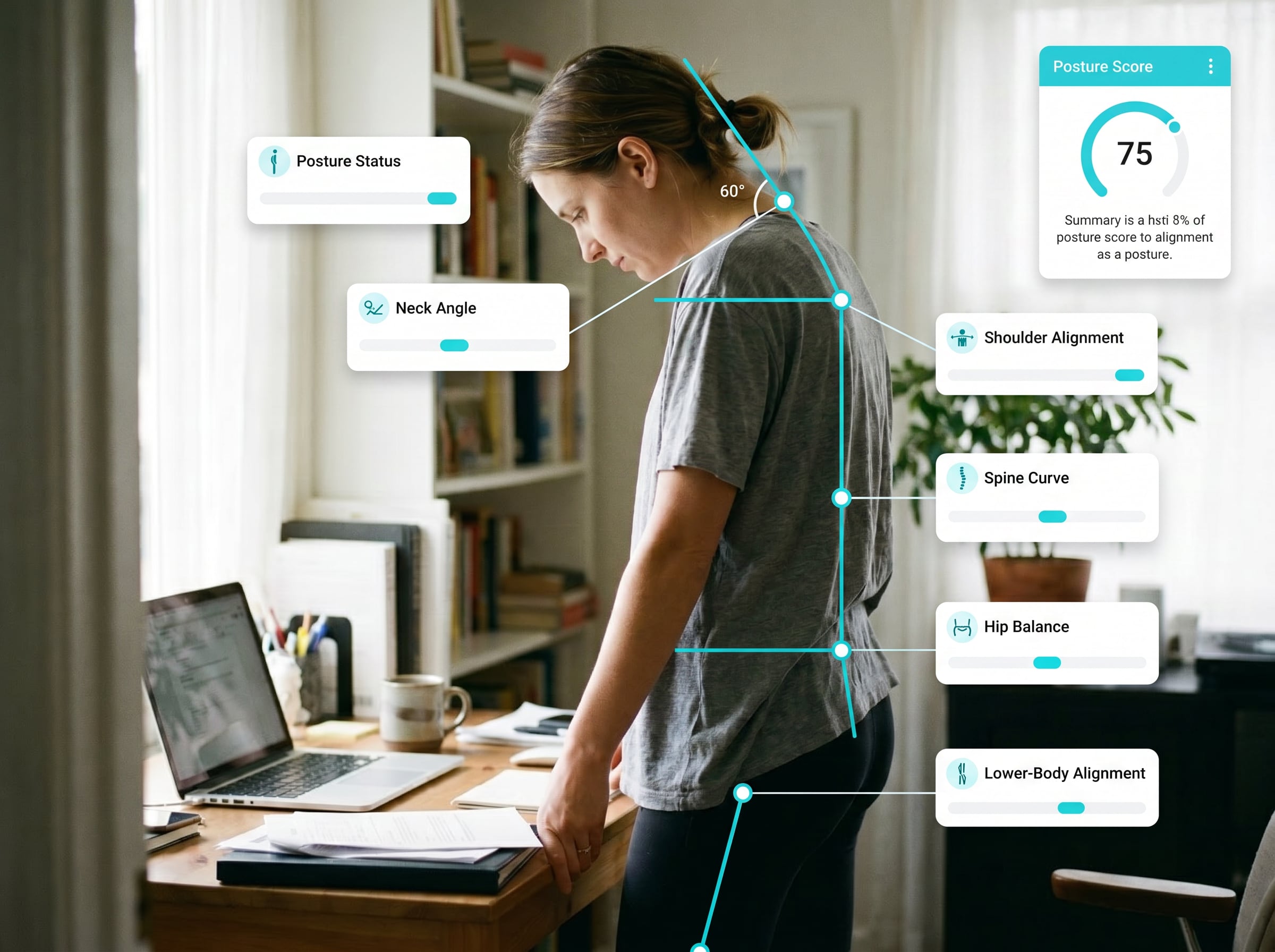 Original photo before AI analysis for Posture Alignment Review