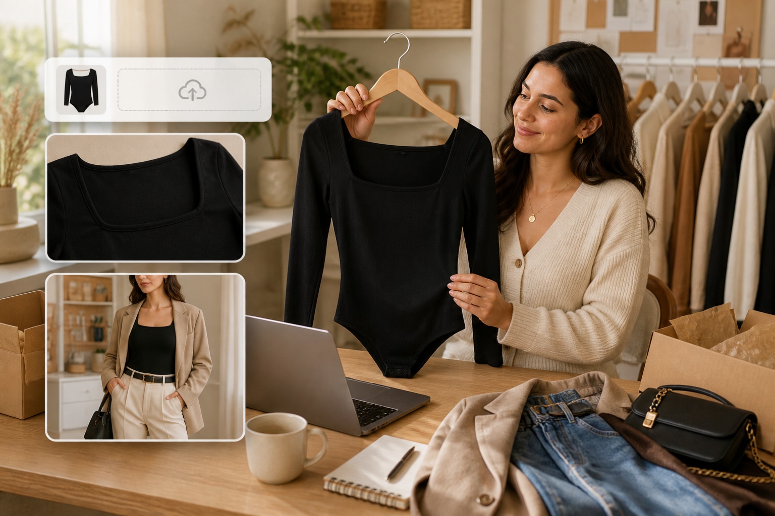 AI bodysuit photo-to-video workflow