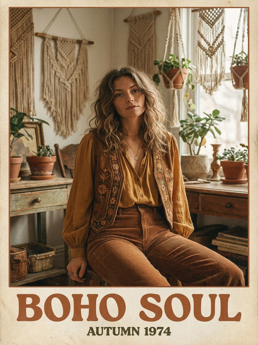 Bohemian 70s Editorial