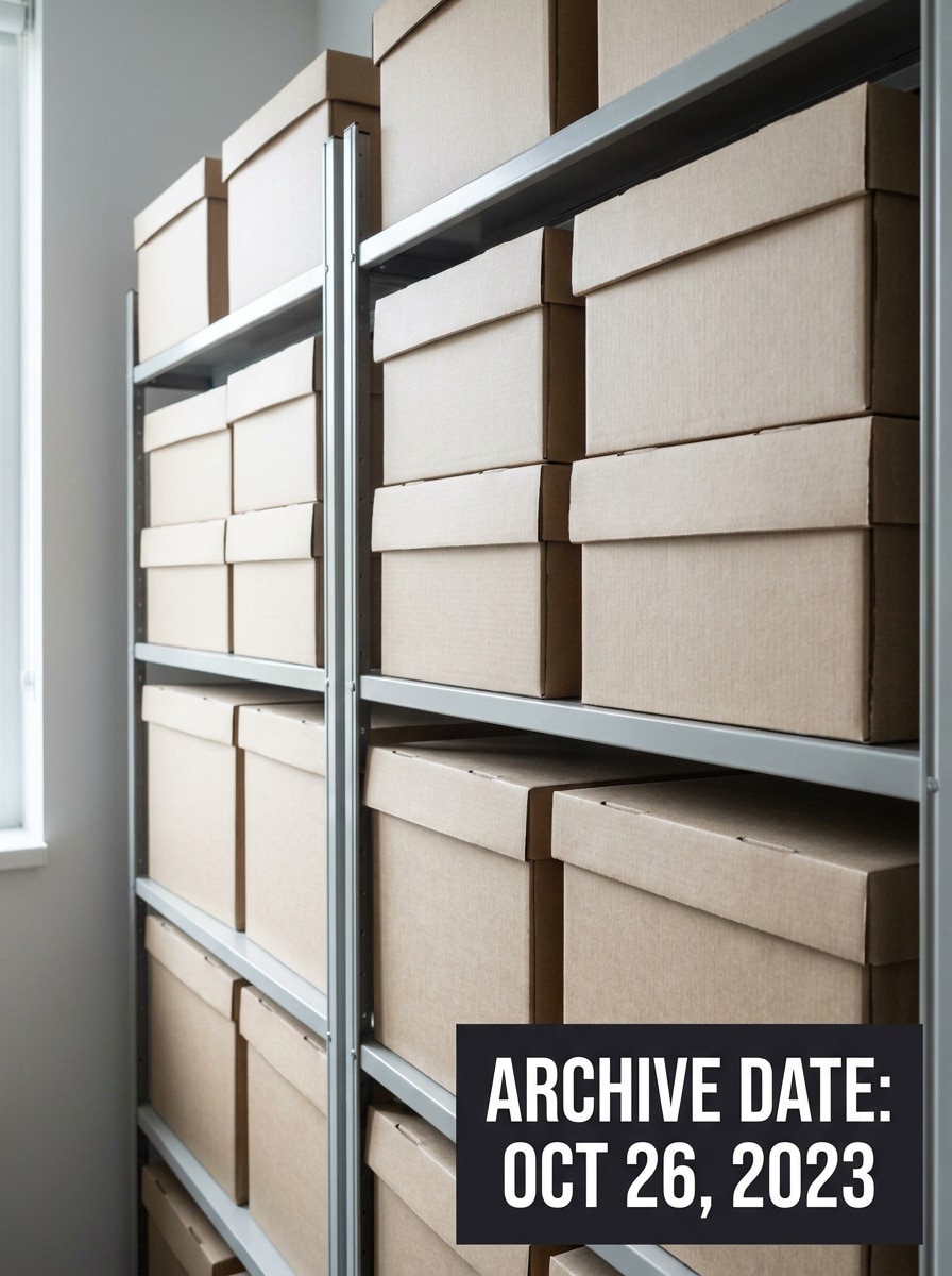Bold Archive Label