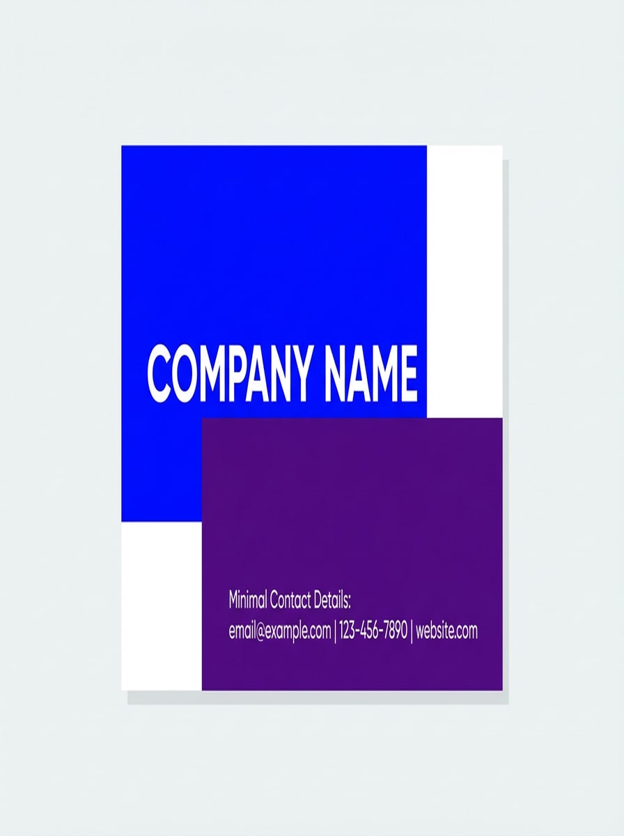 Bold Color Block Startup