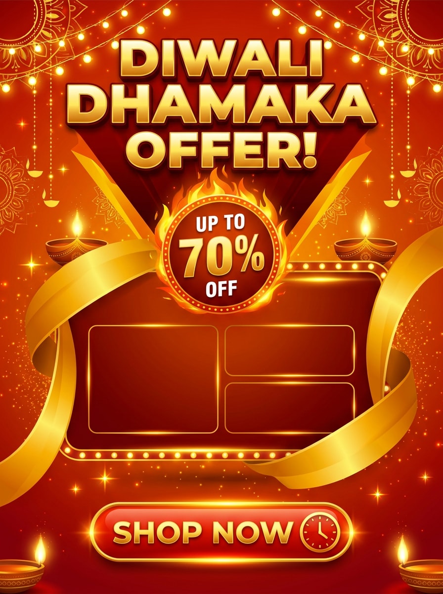 Bold Discount Banner Poster