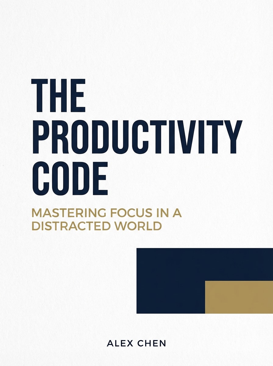 Bold Typography Block Cover