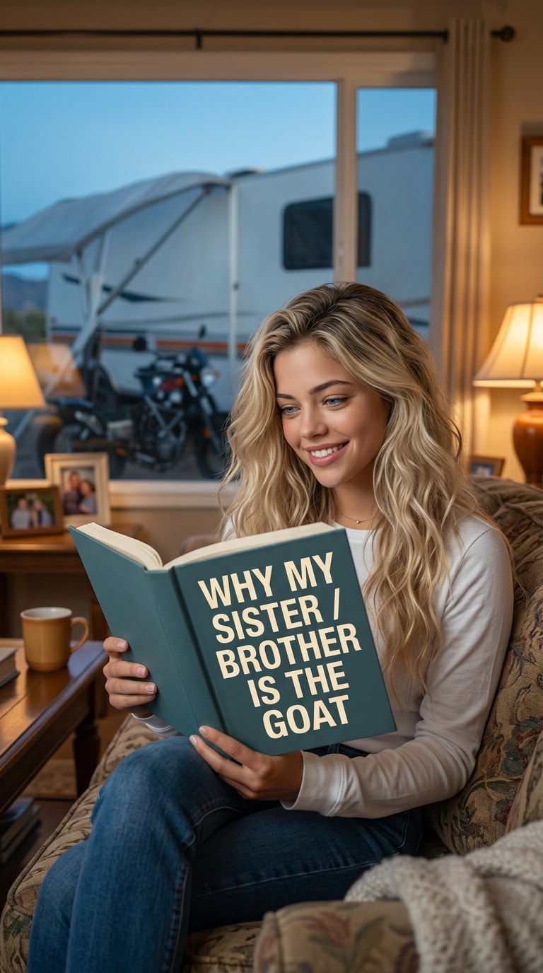 why my sister/brother is the goat