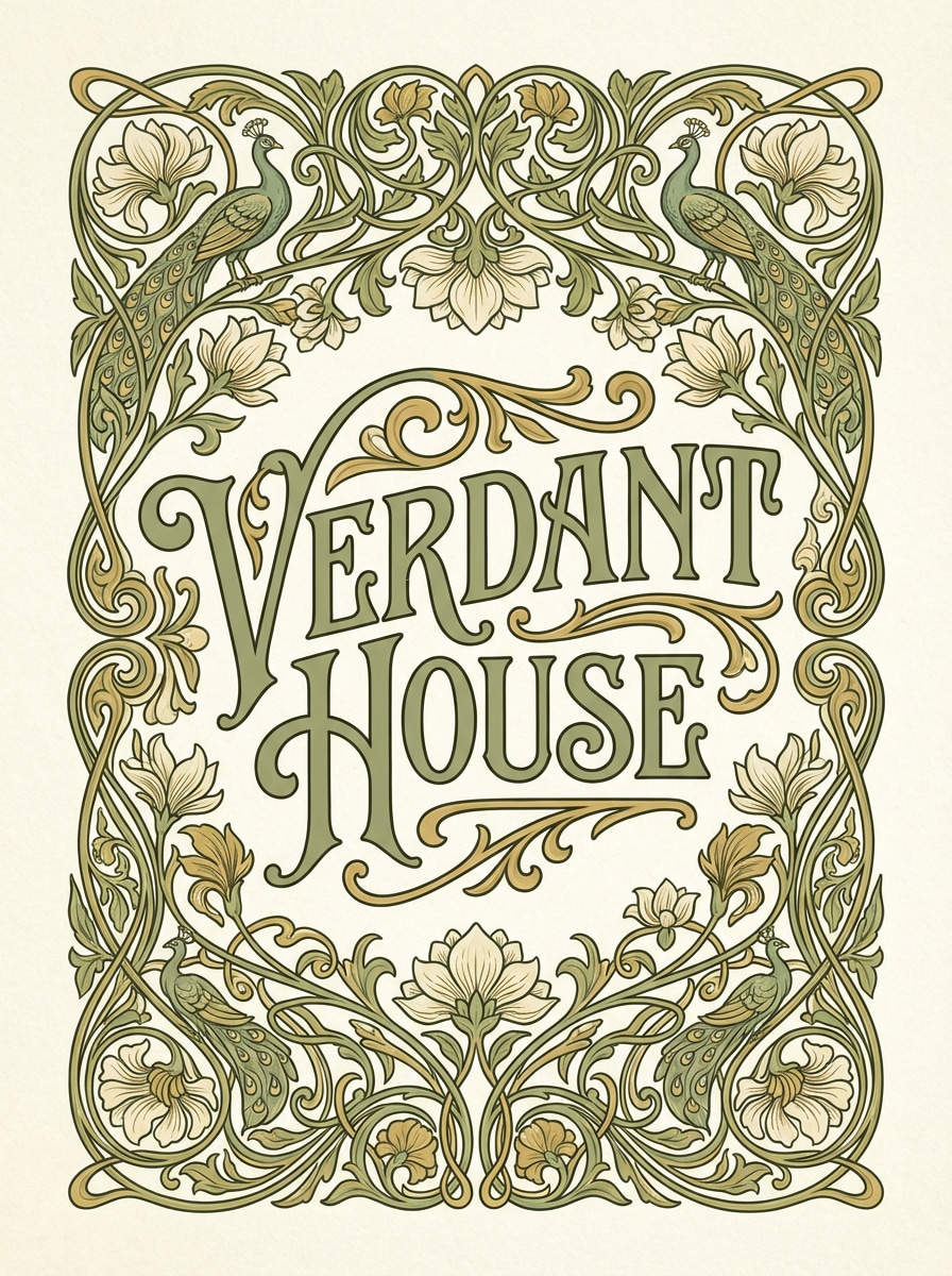 Botanical Logo Emblem