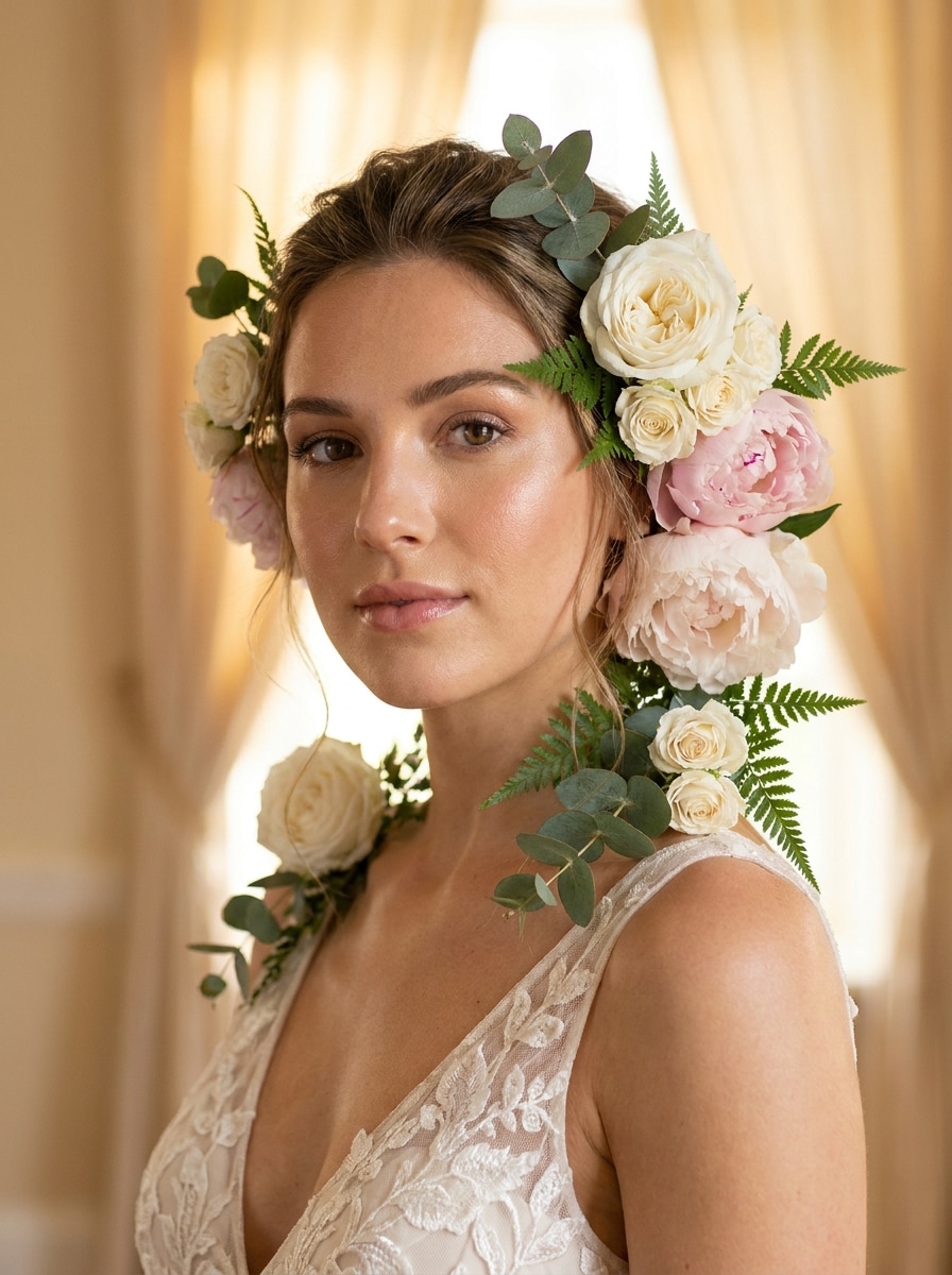 Bridal Floral Glam