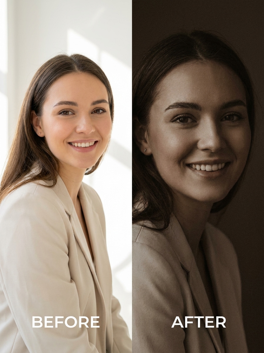 Bright to Moody Before-After