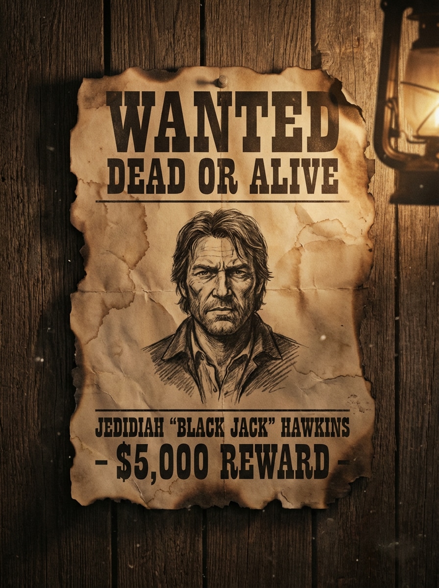 Burnt Edge Saloon Poster