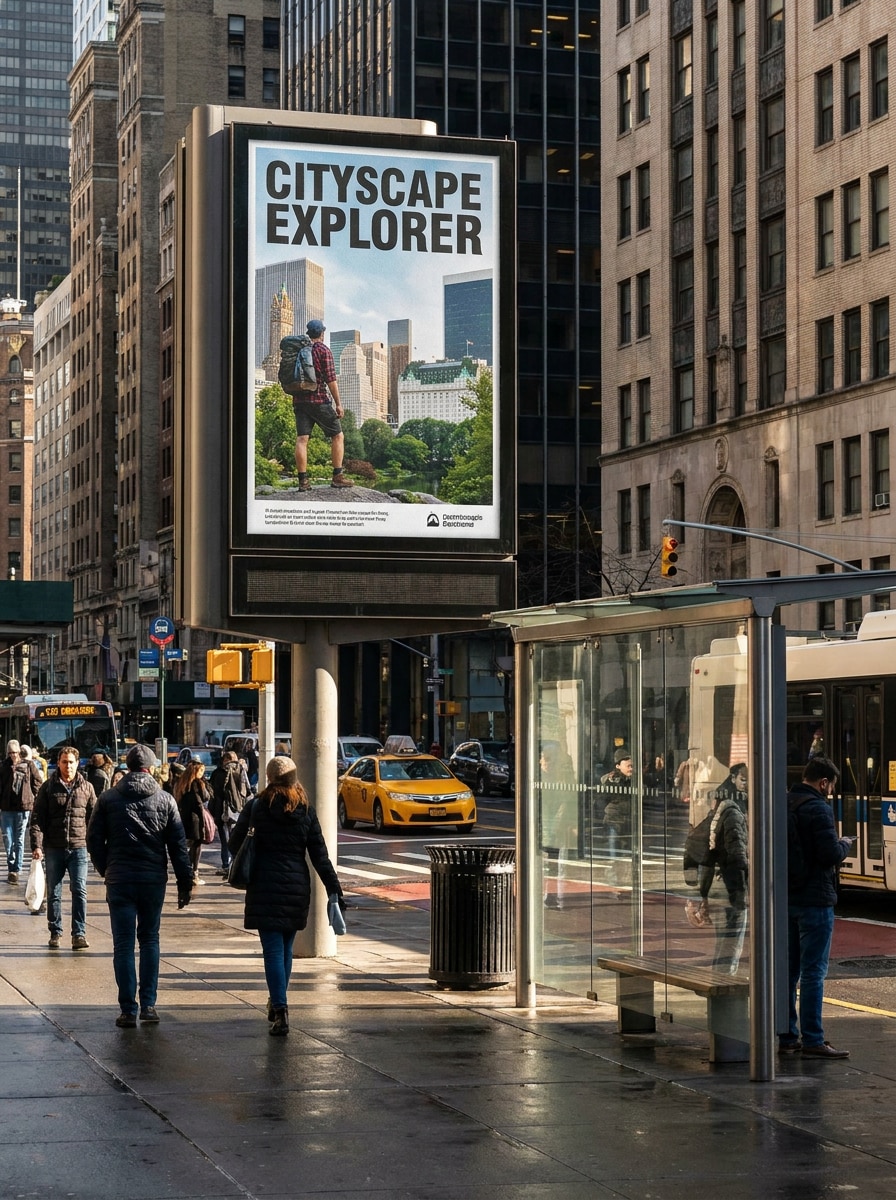 Transit Stop Billboard Style