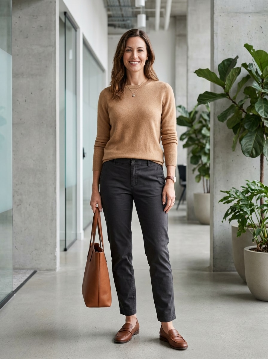 Business Casual Chic Model