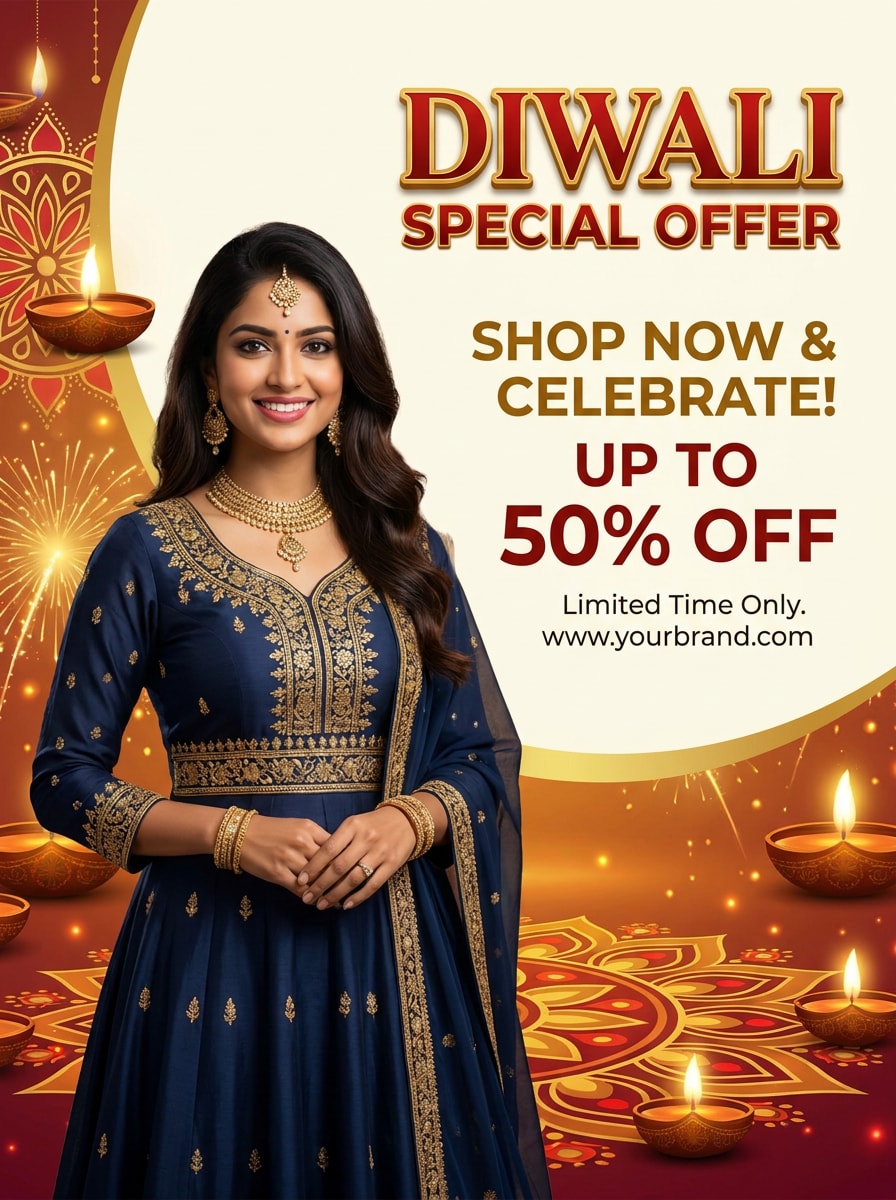 Business Offer Diwali Poster
