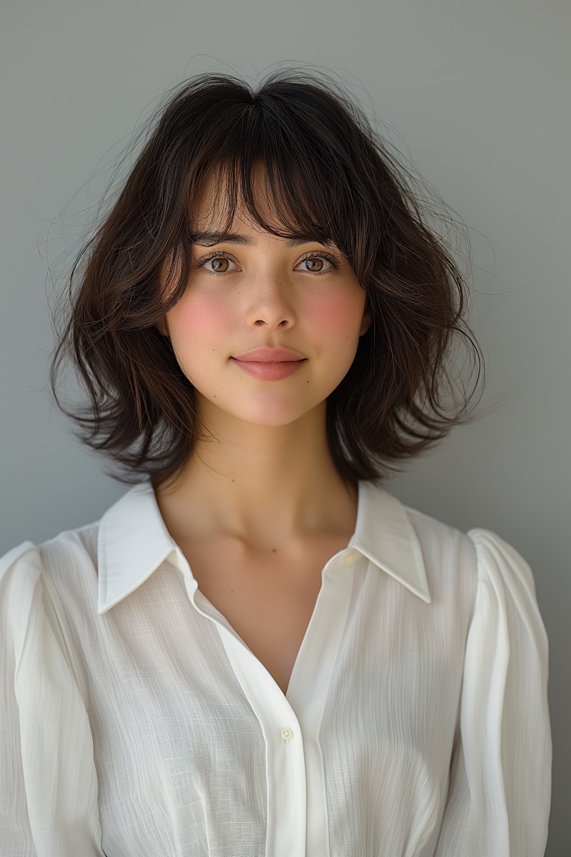 Before: Buzz cut selfie 3