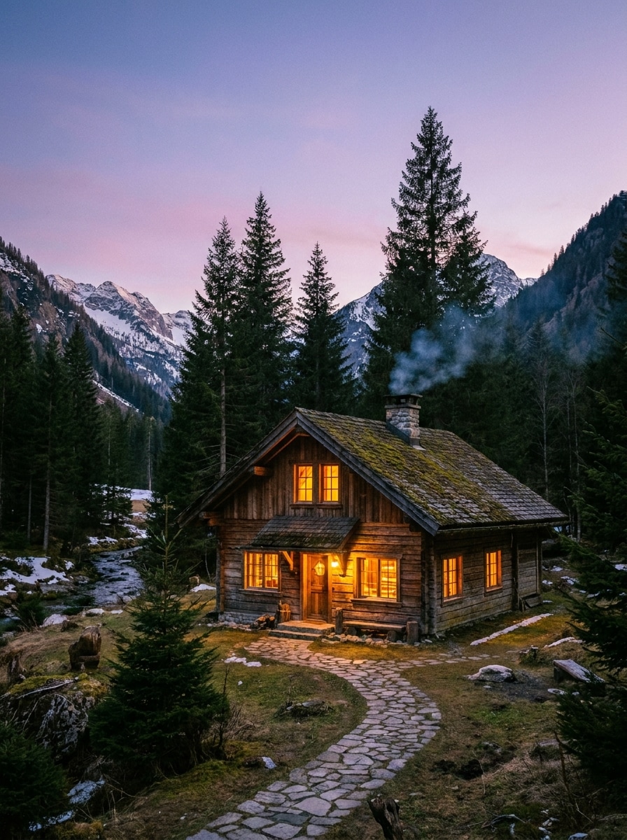Cabin in the Mountains