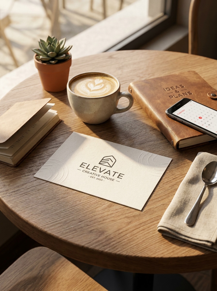 Cafe Table Scene