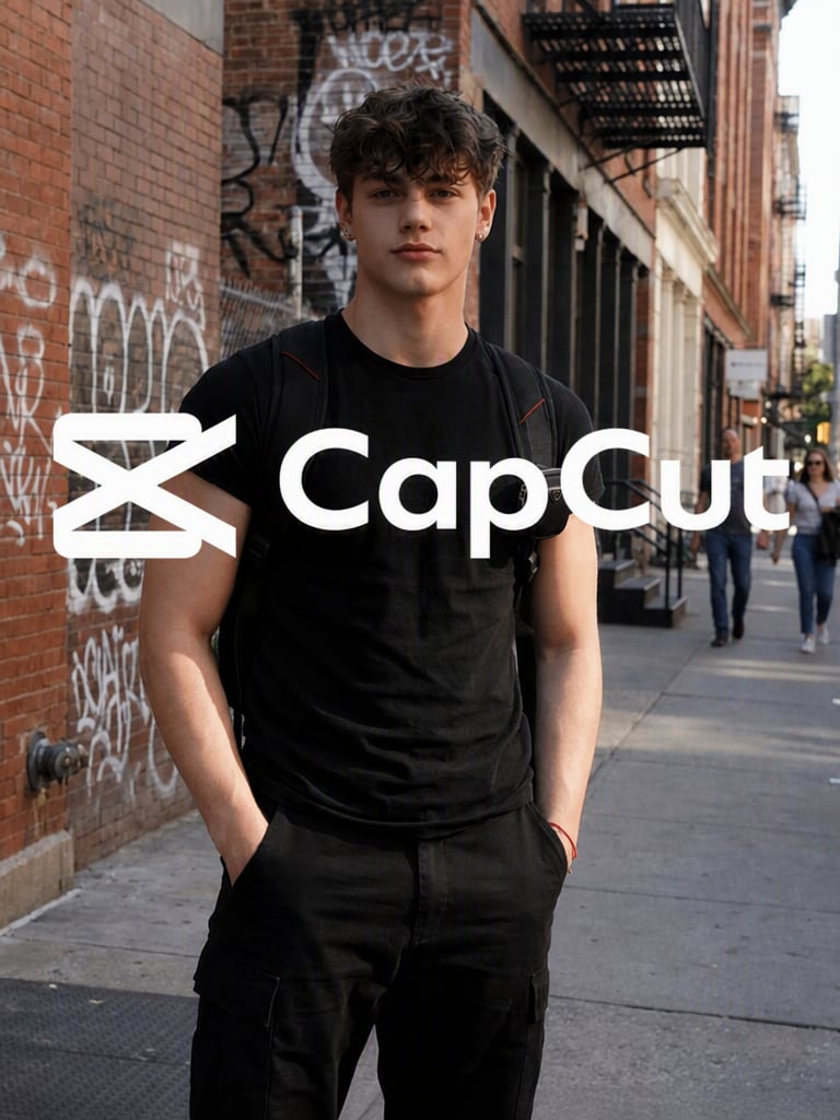 before CapCut logo removal