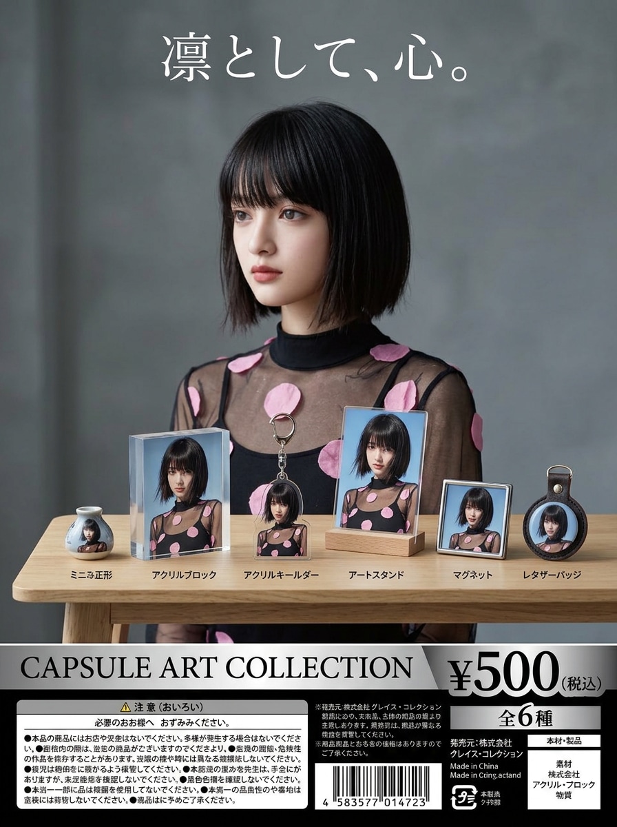 大人向けカプセルトイ広告