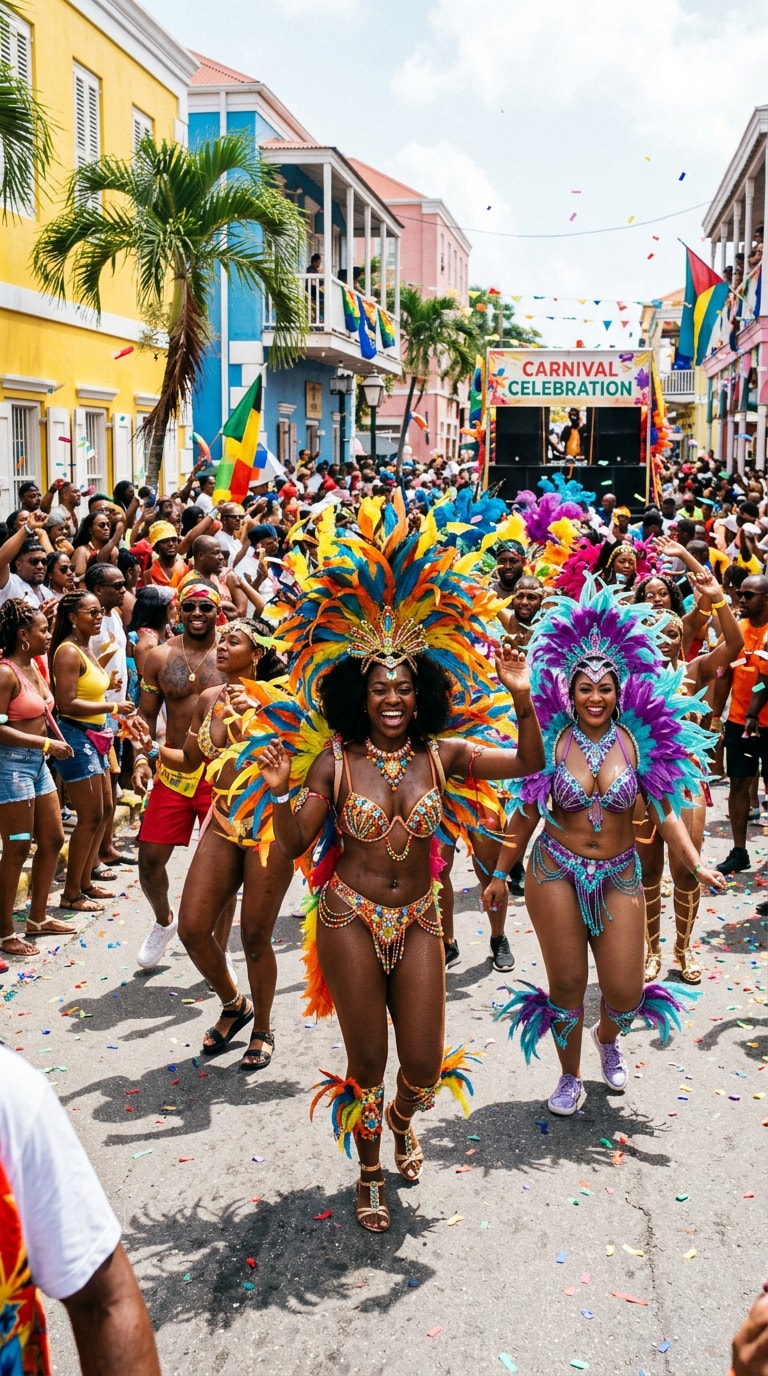 Caribbean Carnival AI Art Prompt