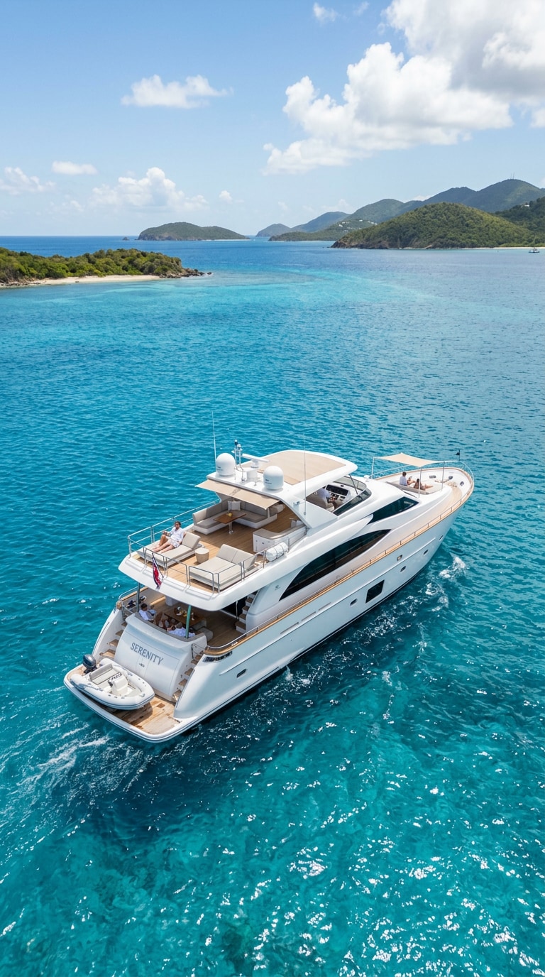 Caribbean Yacht Vacation AI Prompt