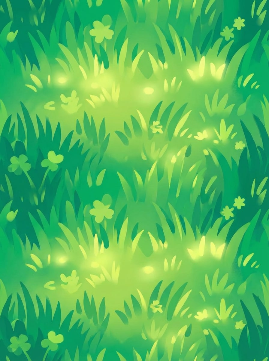Cartoon Grass Terrain