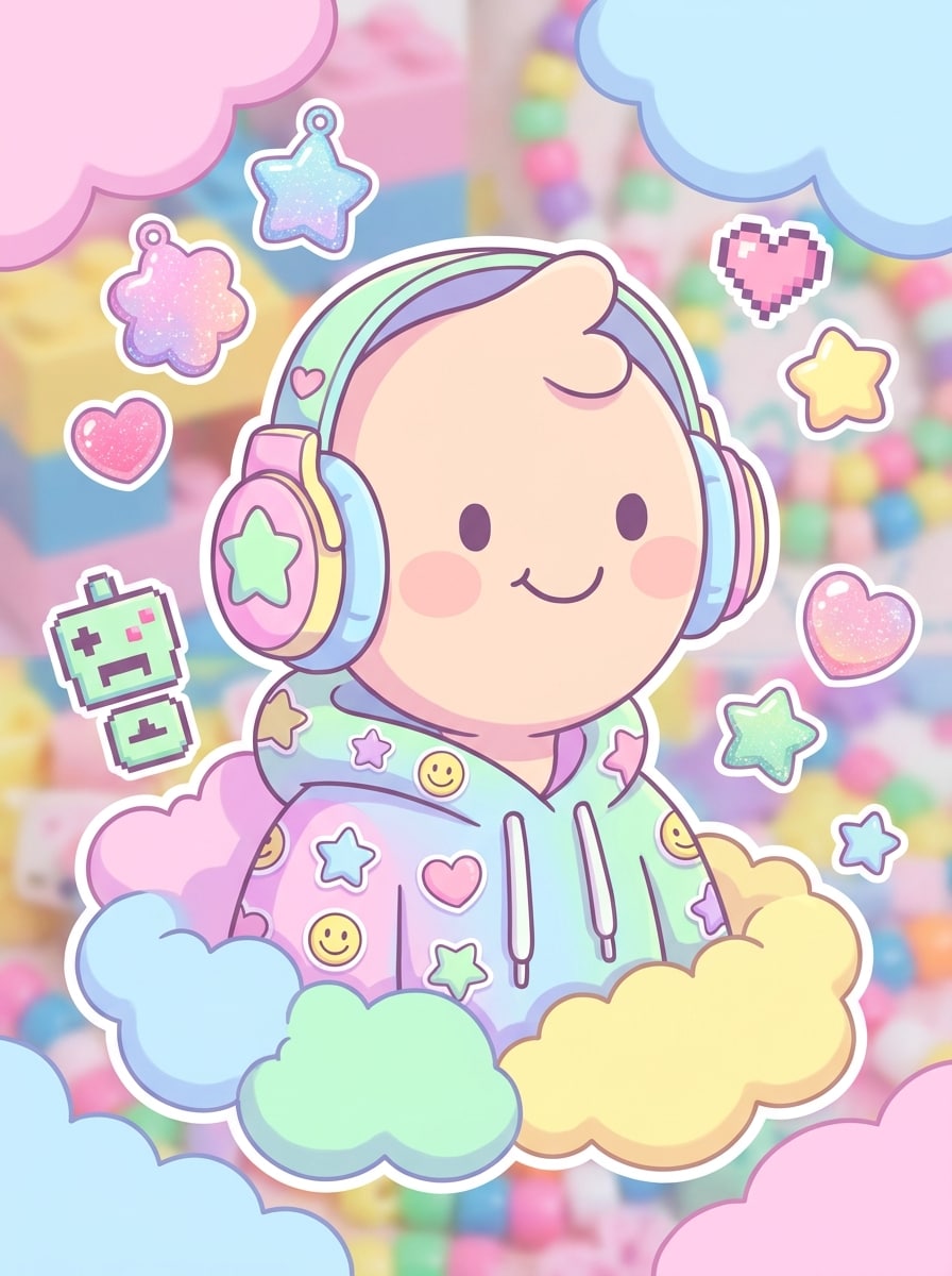 Cartoon Soft Pop Kidcore