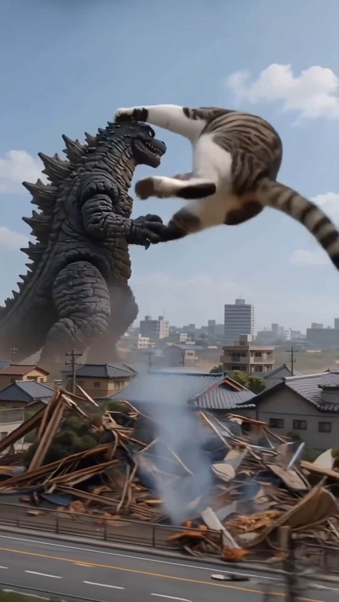 Catzilla AI Video Sample 1